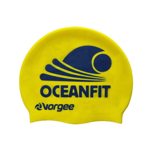 OceanFit Silicone Swim Cap (Yellow)